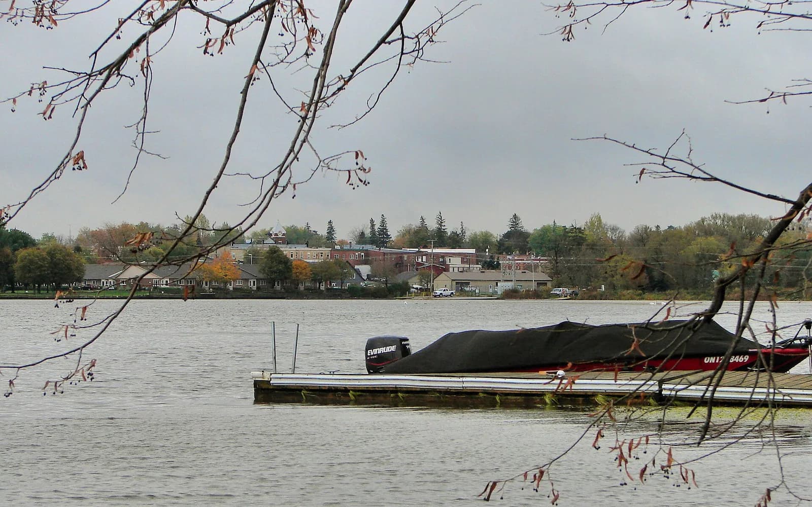 Port Perry streetscape in Scugog.
