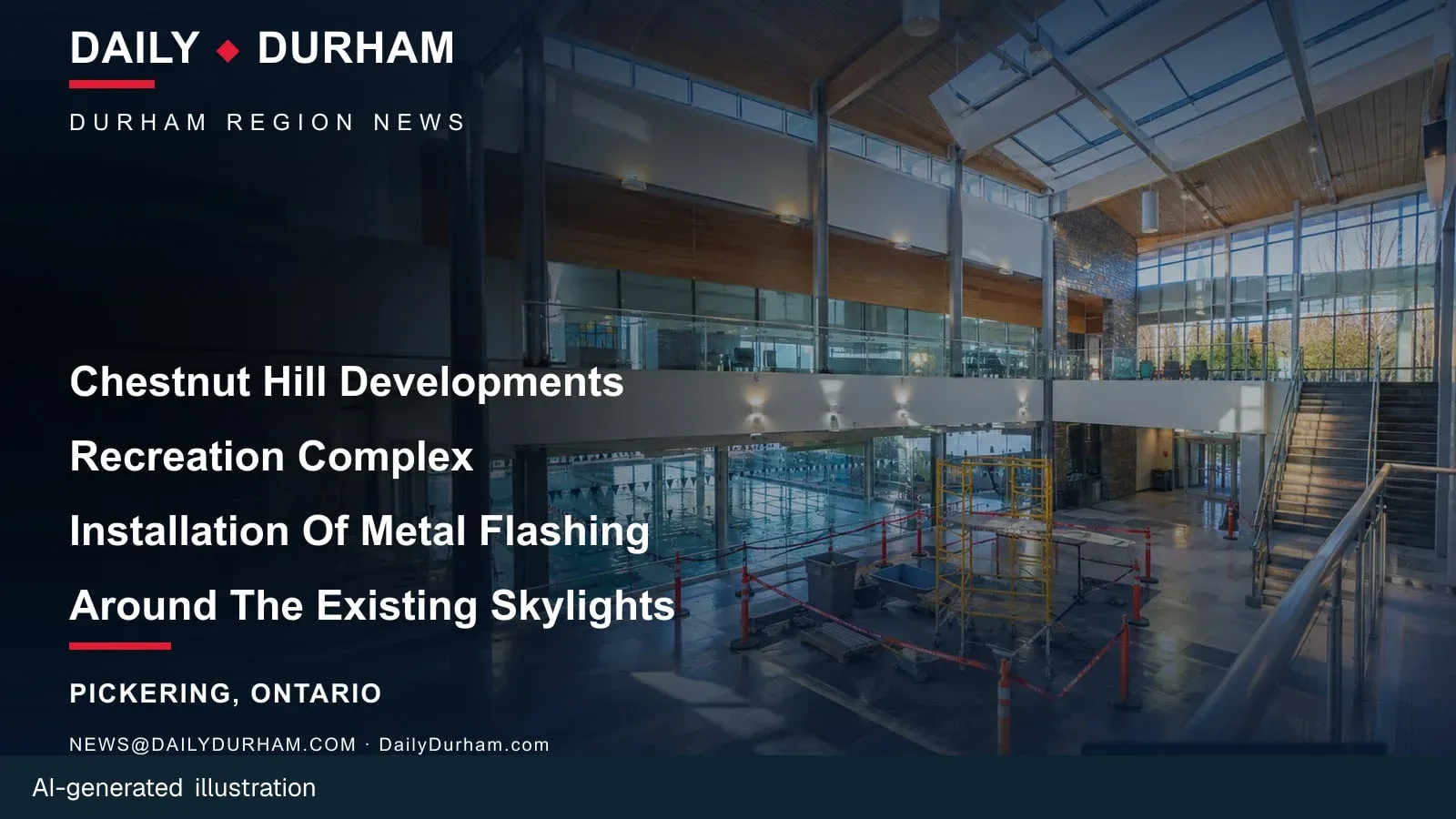 AI-generated Daily Durham feature illustration.