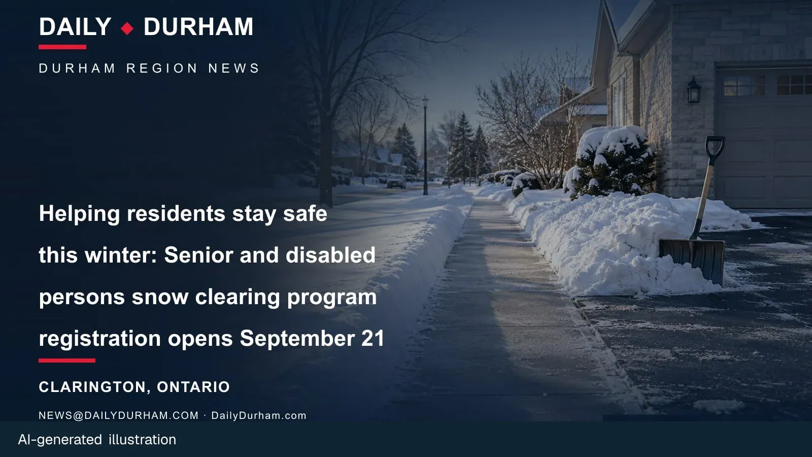 AI-generated Daily Durham feature illustration.