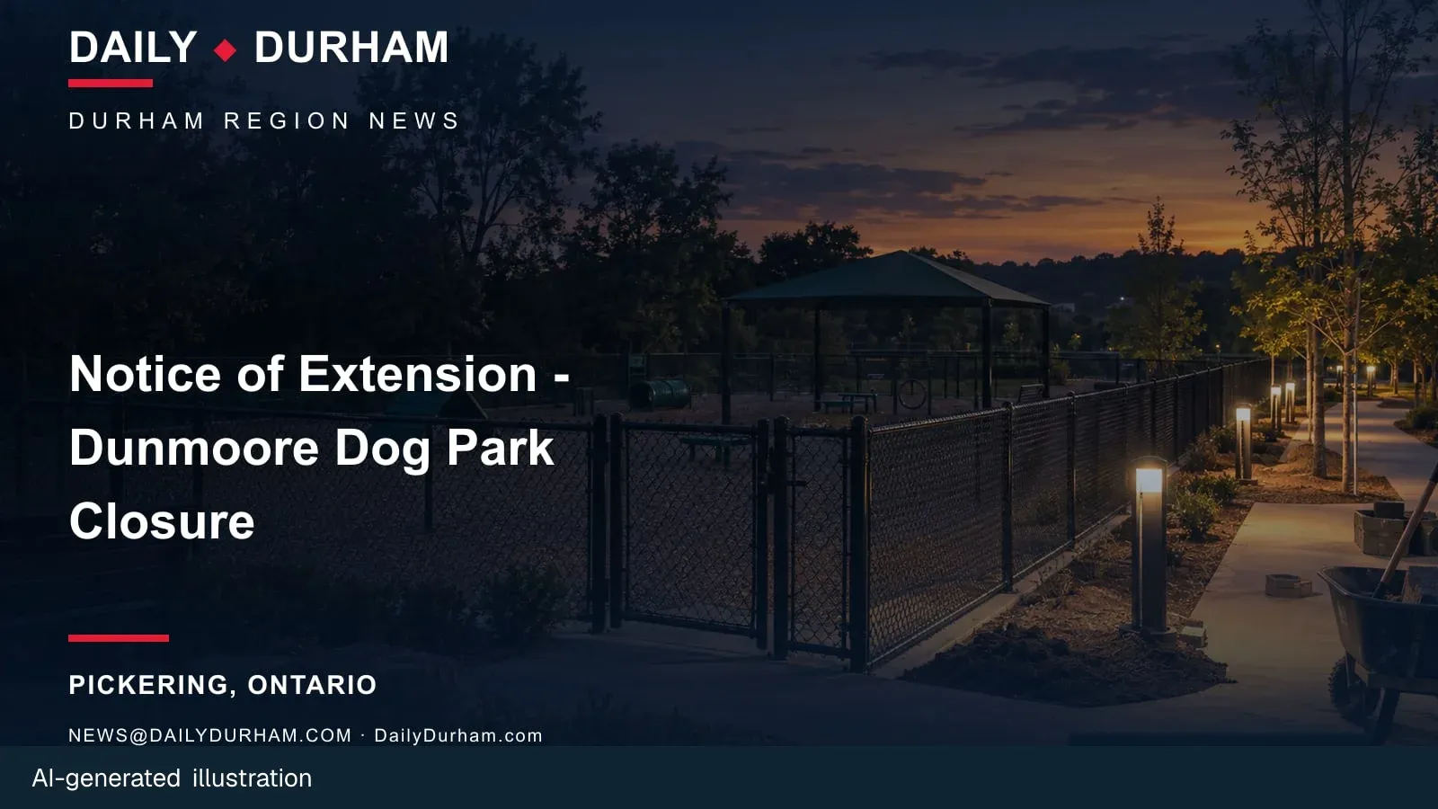 AI-generated Daily Durham feature illustration.