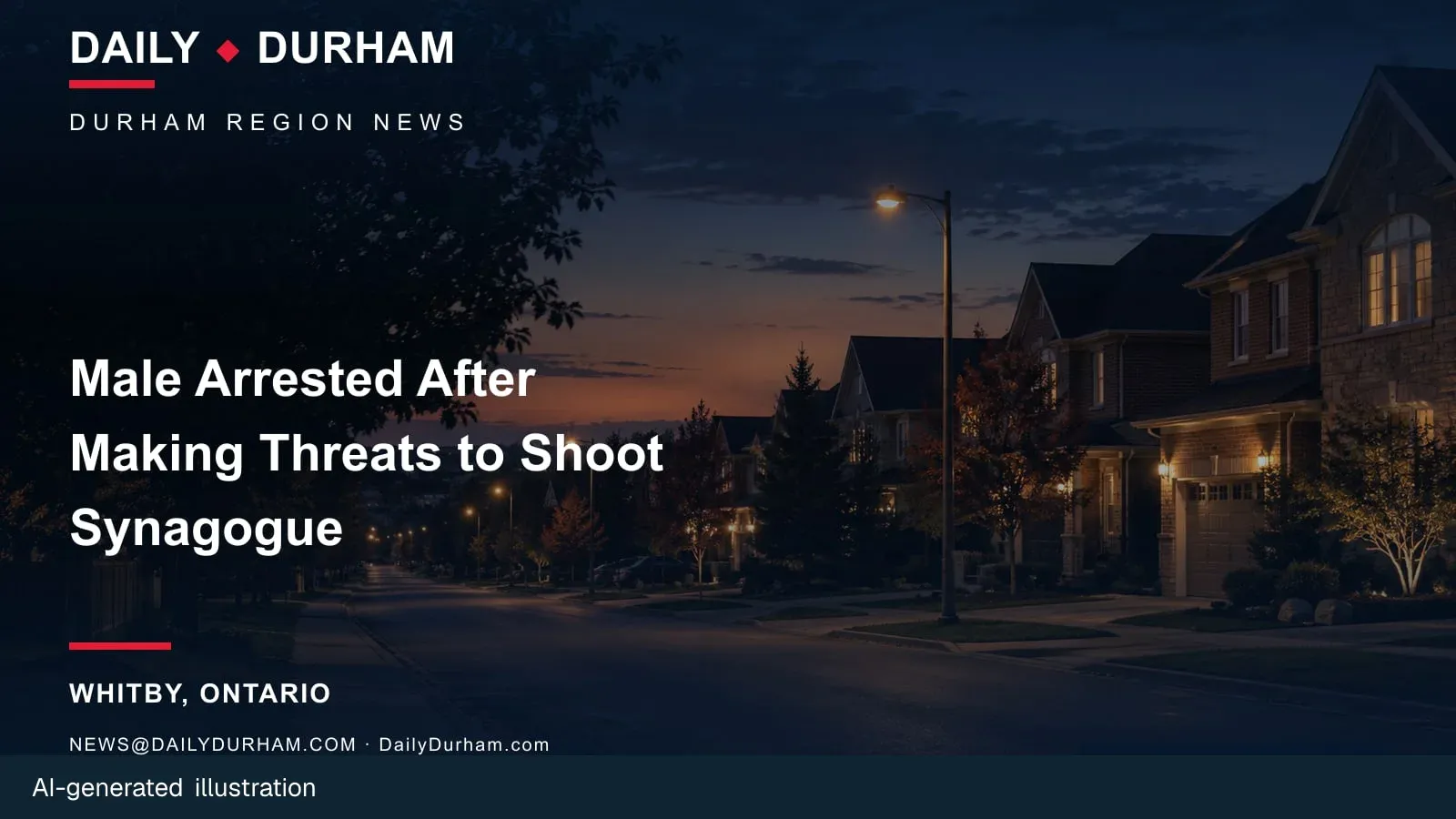 AI-generated Daily Durham feature illustration.